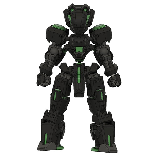 エンボディフレーム「隠神-イヌガミ-」 組み立てカラーキット