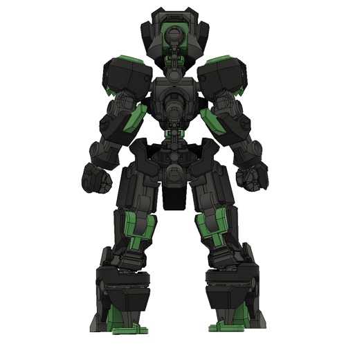 エンボディフレーム「隠神-イヌガミ-」 組み立てカラーキット