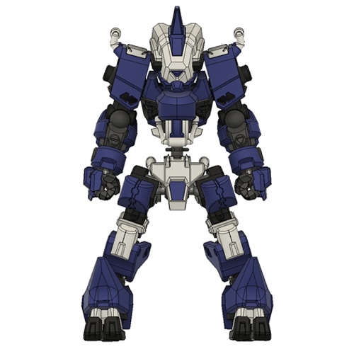 エンボディフレーム「童子-ドージ-」 Discolor【青藍】 組み立てカラーキット