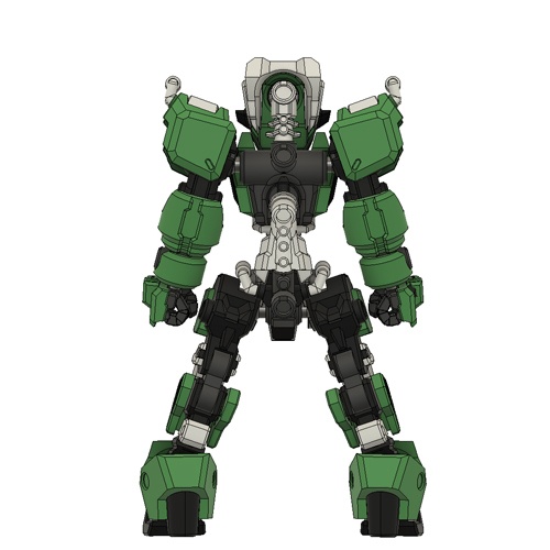 エンボディフレーム「童子-ドージ-」 組み立てカラーキット【武器セット同梱】