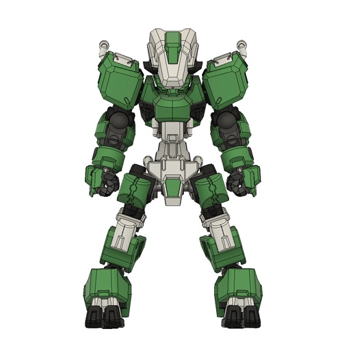 エンボディフレーム「童子-ドージ-」 組み立てカラーキット【武器セット同梱】