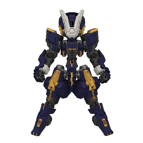 エンボディフレーム「瑞獅-ゼウス-」 組み立てカラーキット【武器セット同梱】