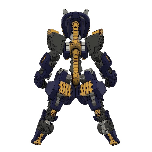 エンボディフレーム「瑞獅-ゼウス-」 組み立てカラーキット【武器セット同梱】