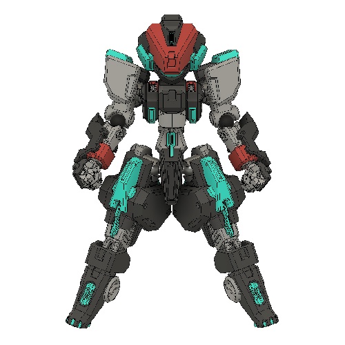 エンボディボット「クロト」 組み立てカラーキット【武器セット同梱】