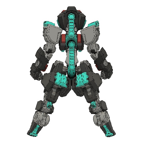 エンボディボット「クロト」 組み立てカラーキット【武器セット同梱】