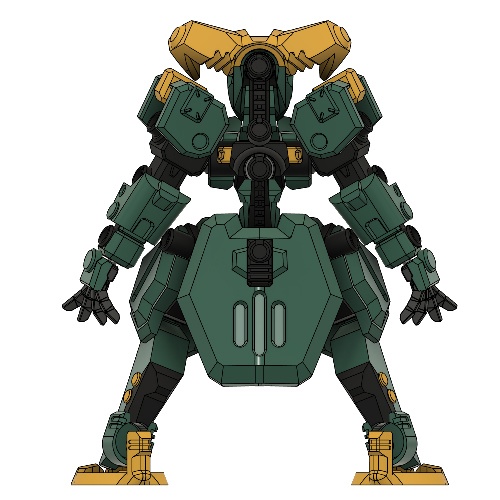 エンボディフレーム「蚩尤-シユウ-」 組み立てカラーキット【武器セット同梱】