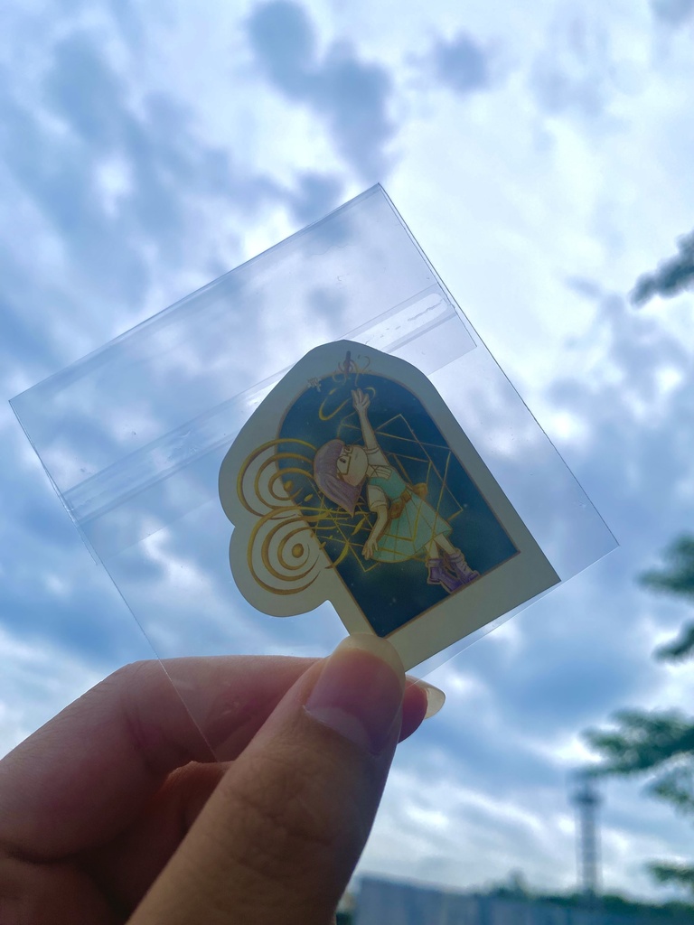 スマホに入るミニステッカー おとめ座