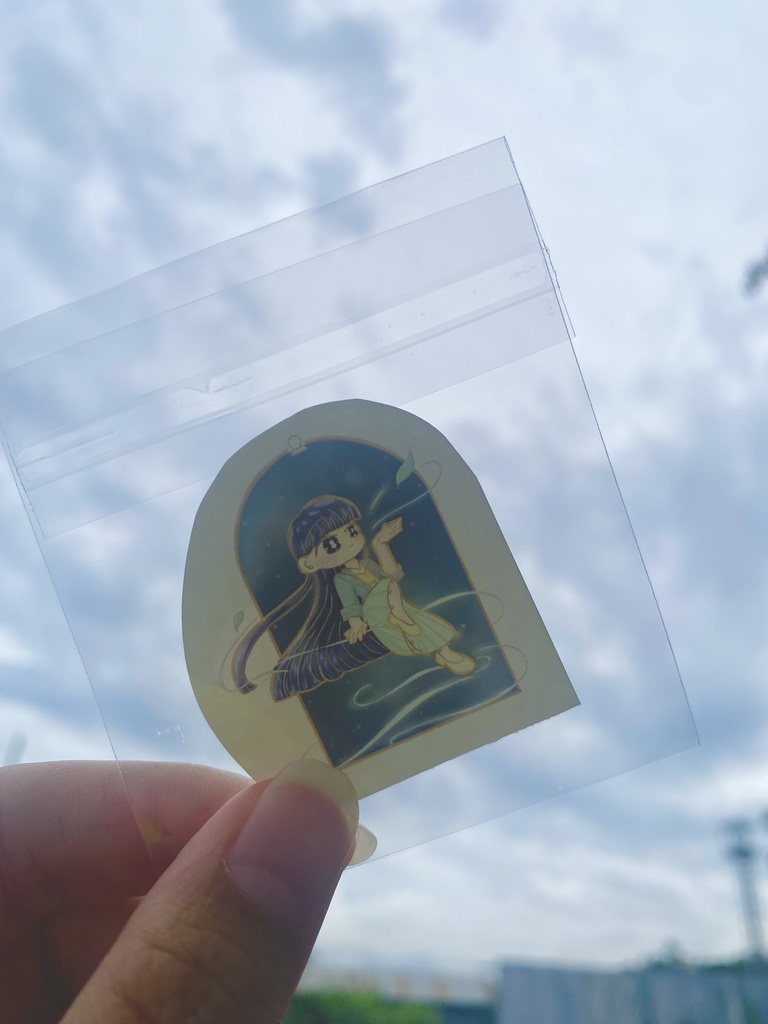 スマホに入るミニステッカー てんびん座