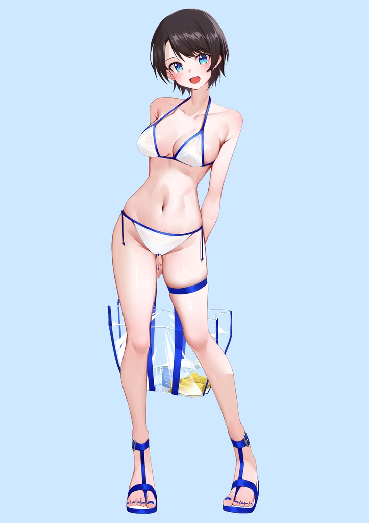 【C106 非公式】大空スバル 水着アクリルスタンド(BlueBikini)