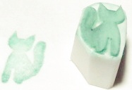 消しゴムはんこ小さにゃんこシリーズ