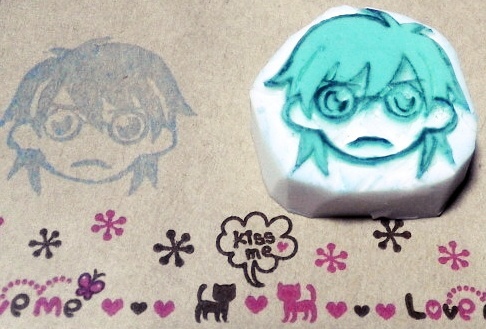 消しゴムはんこ【幸村、跡部、忍足】