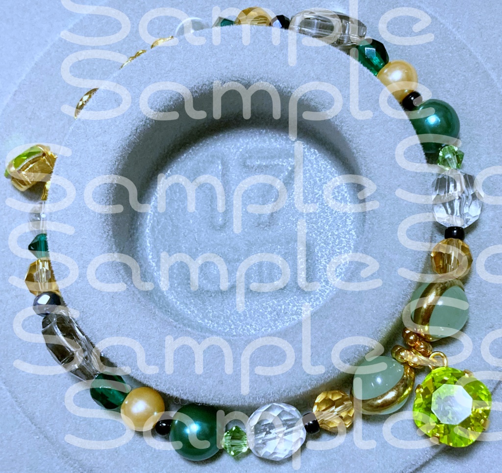 【原神】アルハイゼンイメージブレスレット【天然石使用】