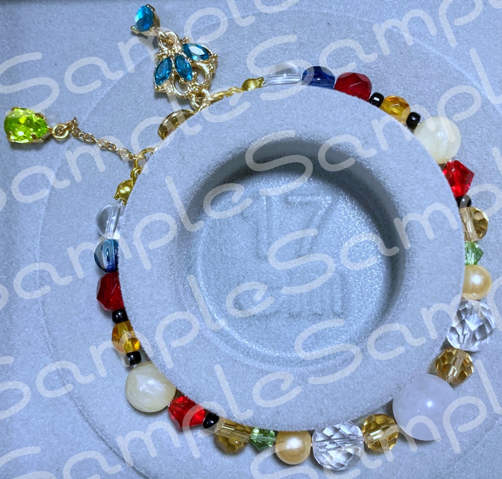 【原神】カーヴェイメージブレスレット【天然石使用】