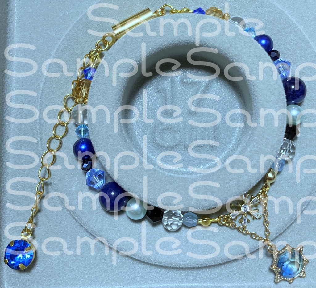 【原神】ガイアイメージブレスレット【天然石使用】