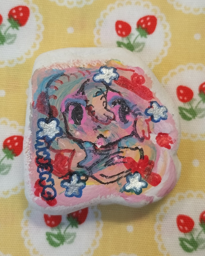 ねんどマグネット(きらきら★カラフル)