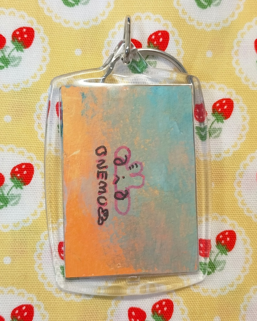 原画キーホルダー(夕焼け★おれんじ)