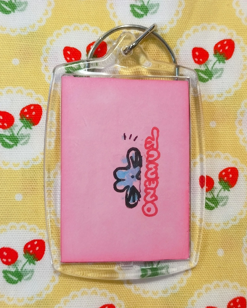 原画キーホルダー(ぴんく★くさのコ)