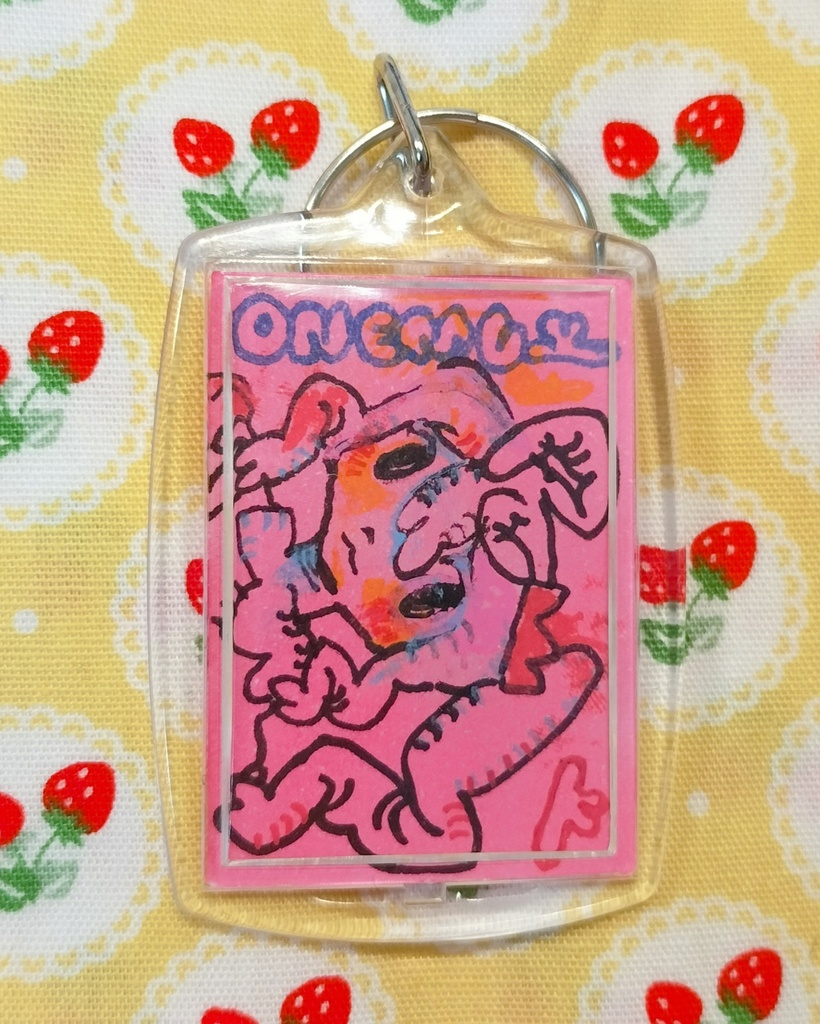 原画キーホルダー(ぴんく★くさのコ)