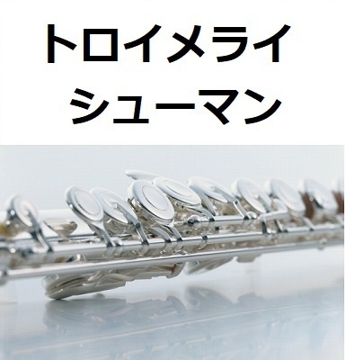 【フルート楽譜】トロイメライ（シューマン）Traumerei[R.Schumann] （フルートピアノ伴奏）