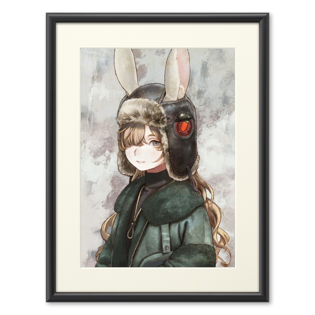 Follow the white rabbit　複製画(プリモアート)