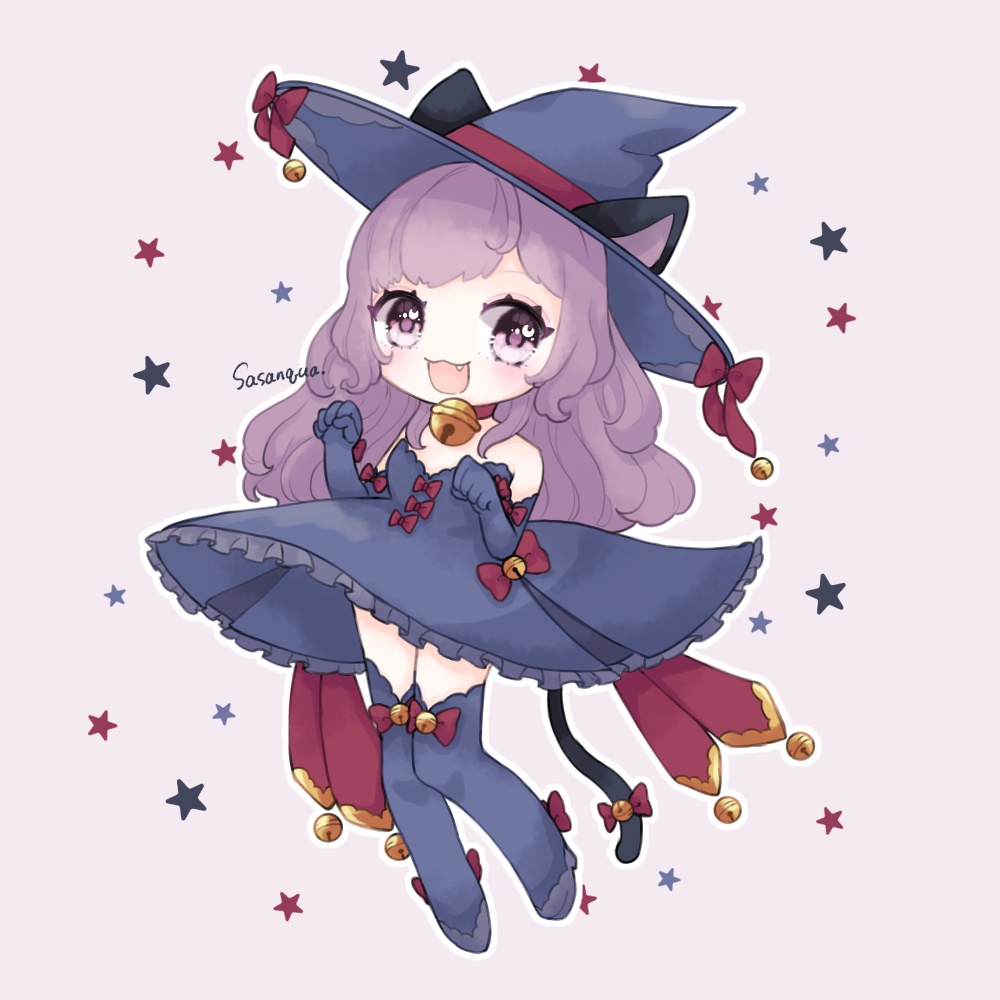 猫魔女さんアクリルキーホルダー✩︎