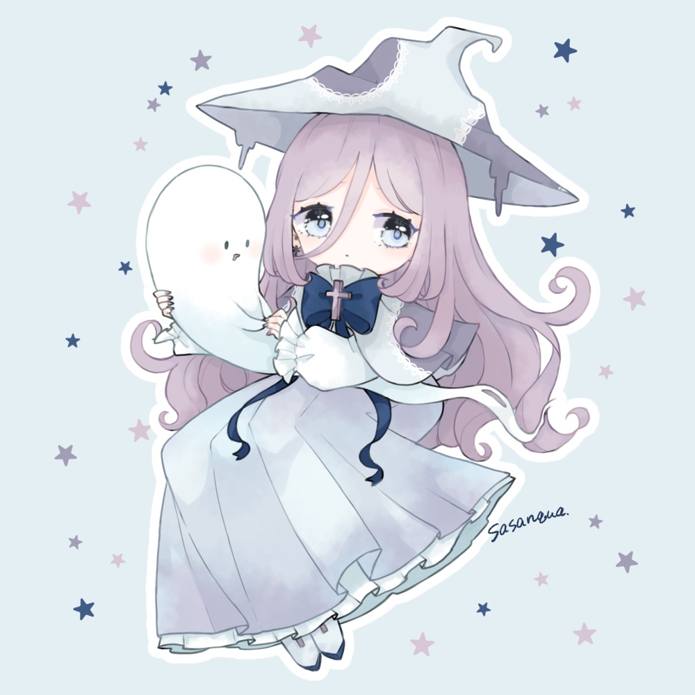 おばけ魔女さんアクリルキーホルダー✩︎