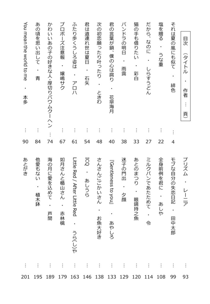 夕闇懐色サルベージ【シンアヤ闇鍋アンソロ】