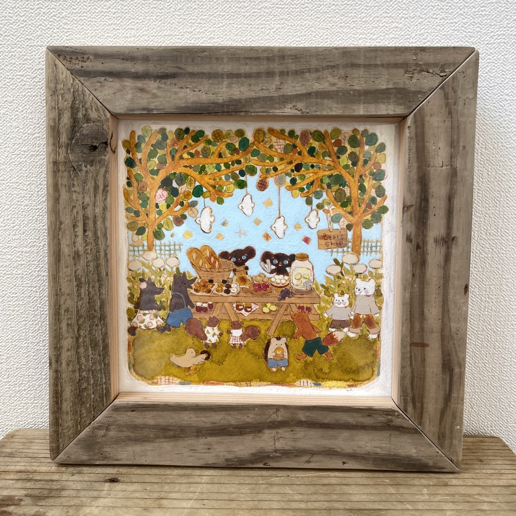 原画「sunday market.」