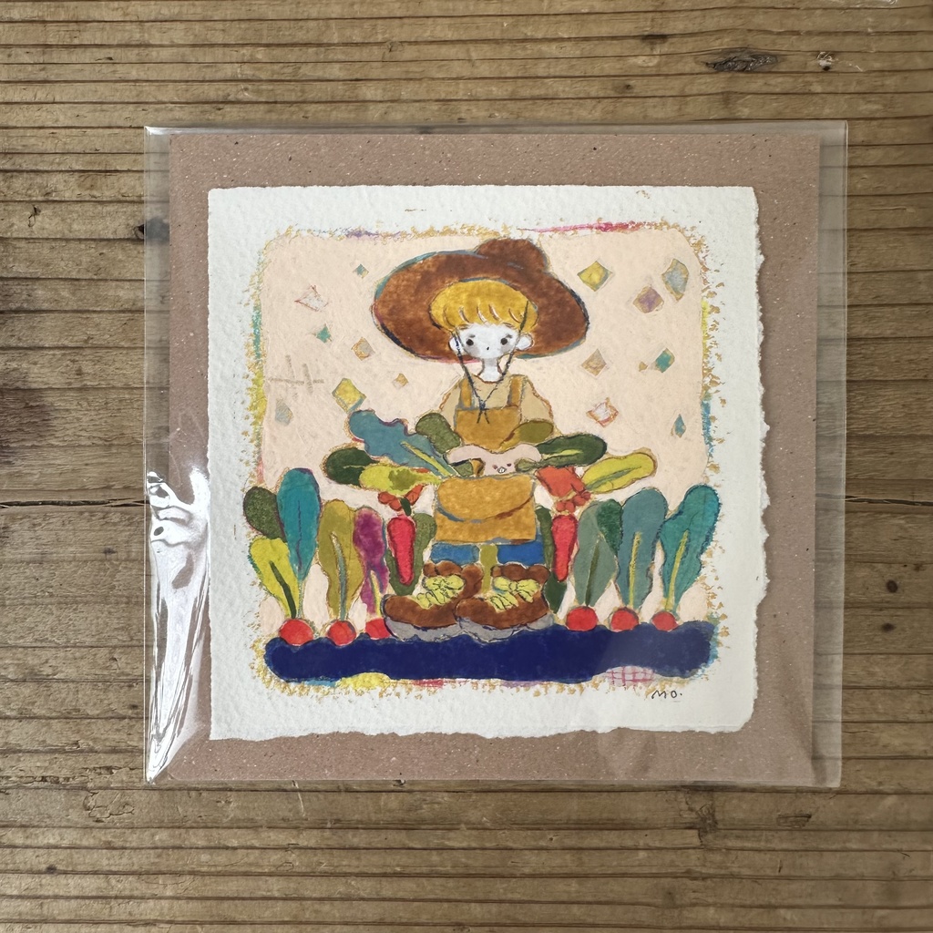 ミニ原画　にんじん