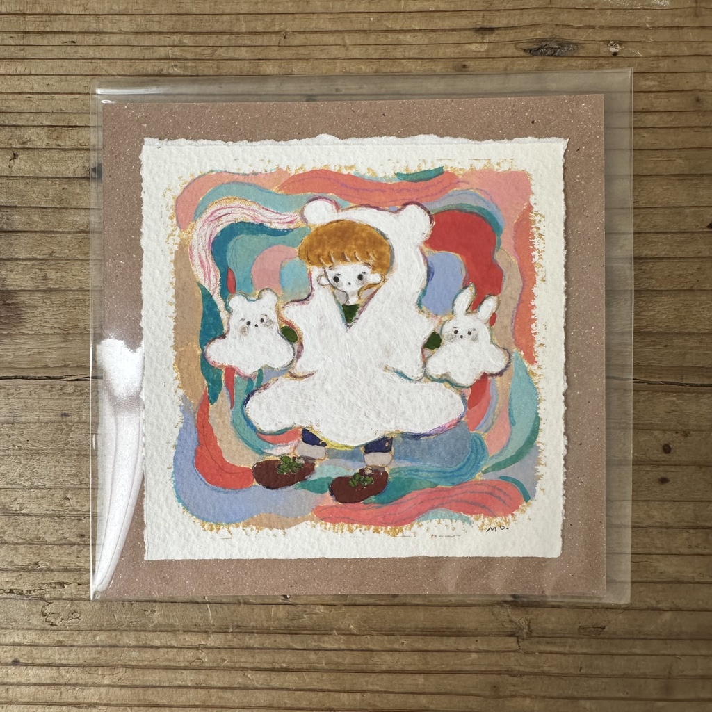 ミニ原画　おばけごっこ