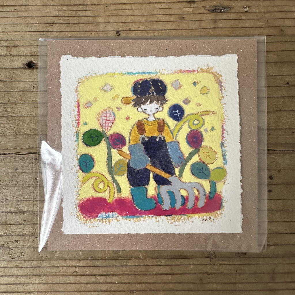 ミニ原画　酪農