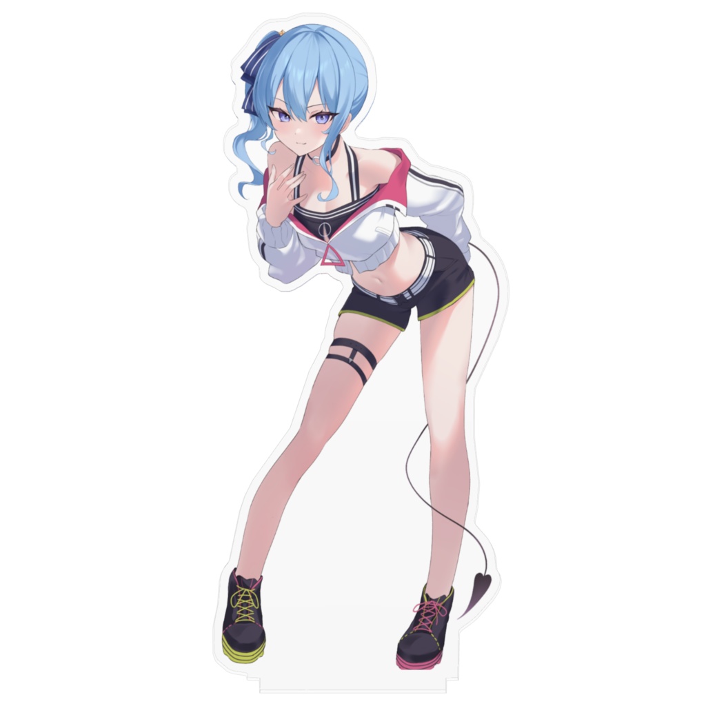 星街すいせいアクリルフィギュア 常闇トワ衣装【非公式】