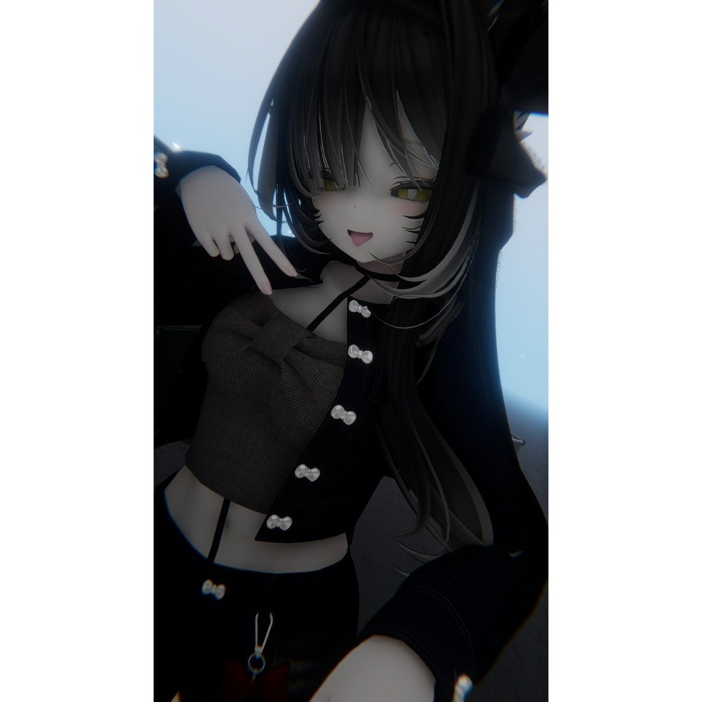 【VRchat向け衣装】RibbonRibbonRibbon