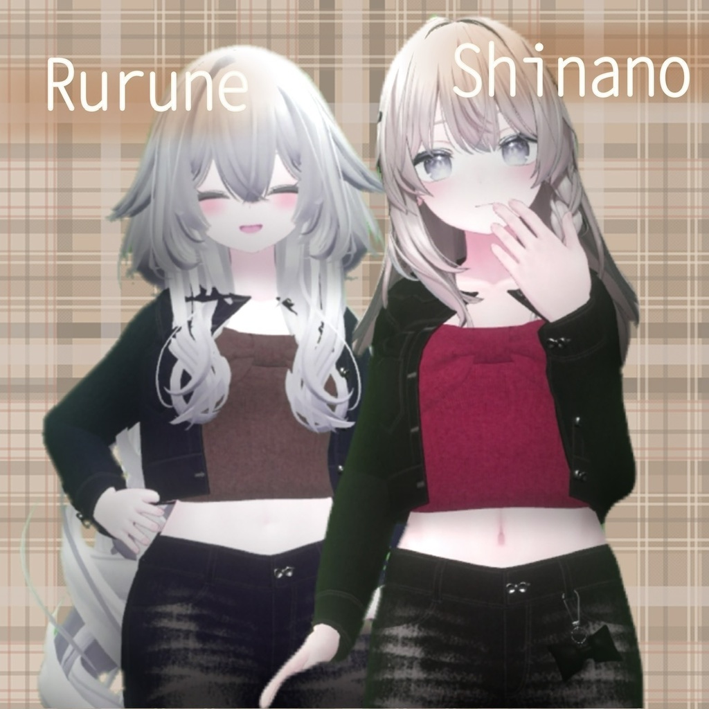 【VRchat向け衣装】RibbonRibbonRibbon