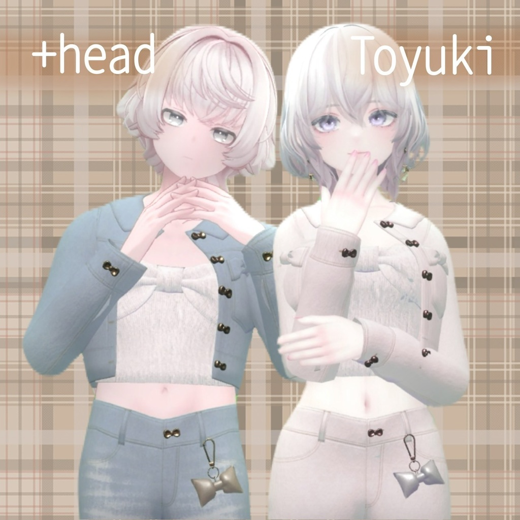 【VRchat向け衣装】RibbonRibbonRibbon