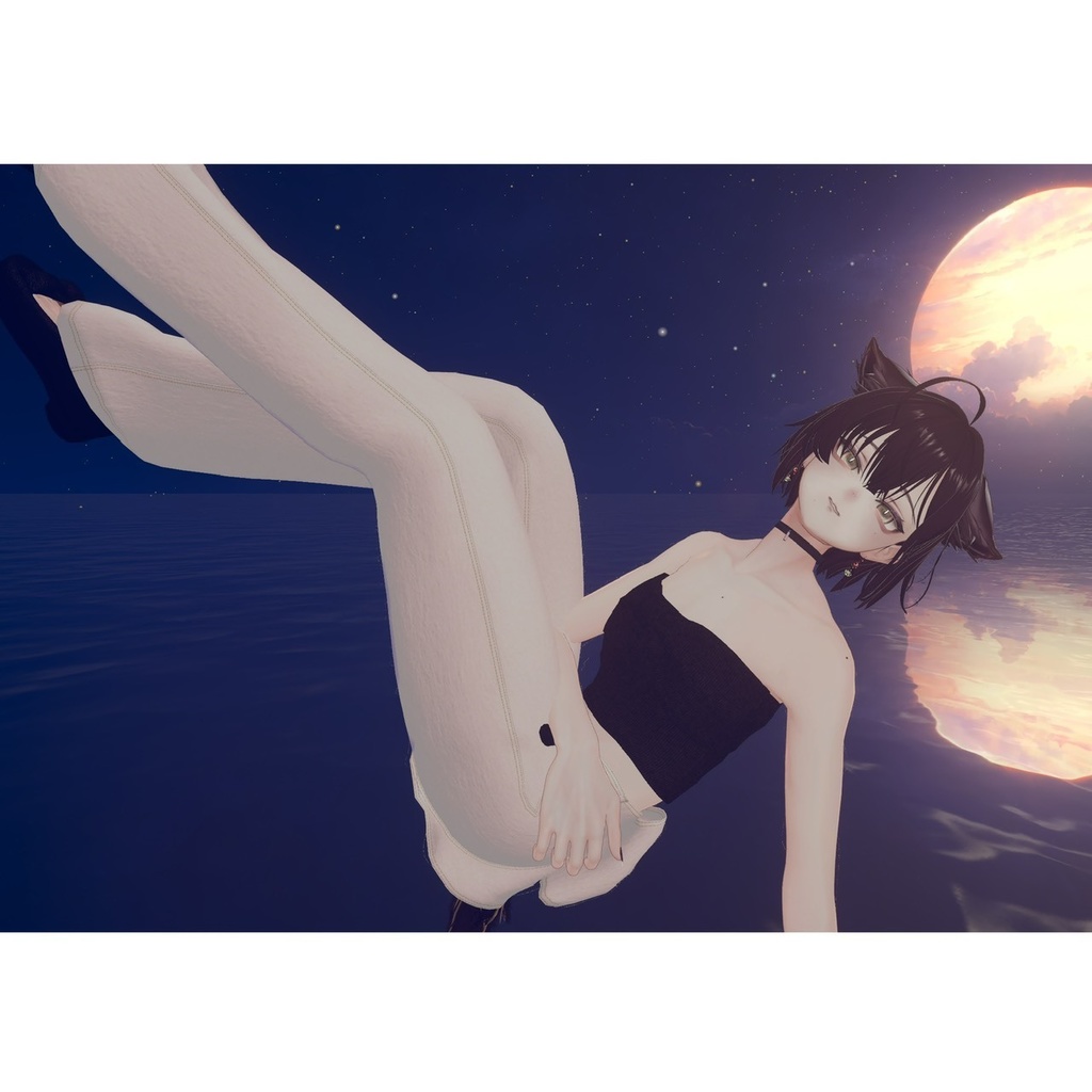 【VRchat向け衣装】RibbonRibbonRibbon