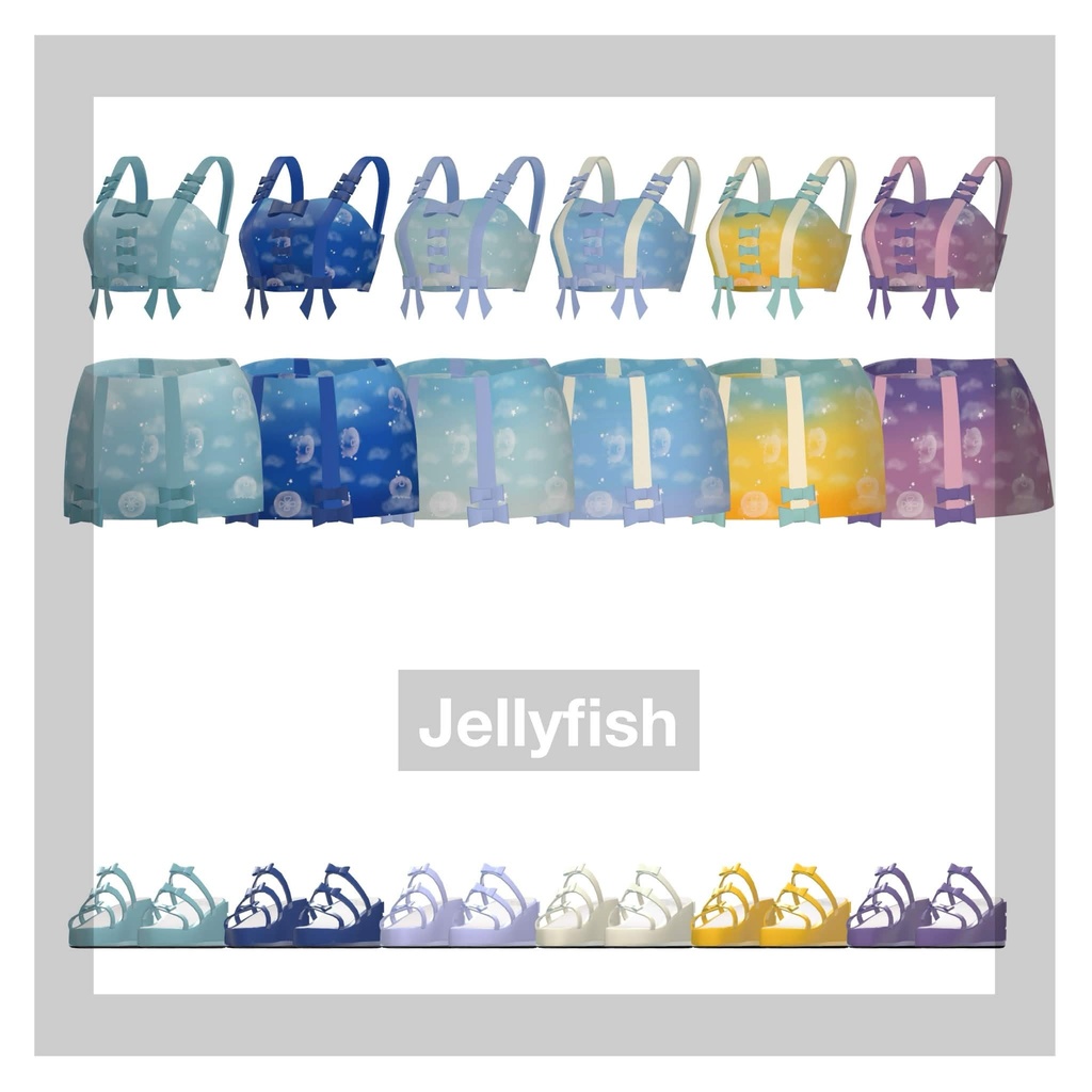 【SALE!!5/23,24】RetroRibbonSwimWear