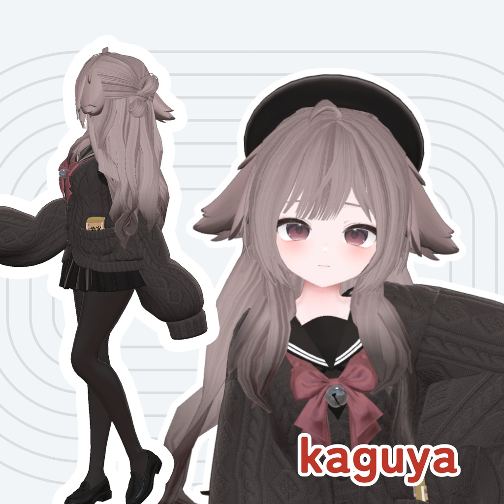 ✨セール中✨【9avatars】Belle Fleur Ribbon Long【MA対応】
