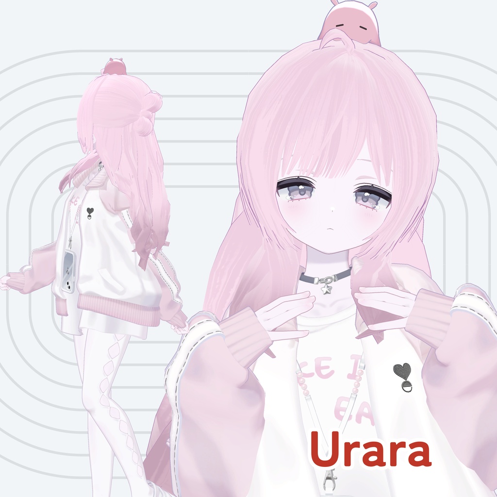 ✨セール中✨【9avatars】Belle Fleur Ribbon Long【MA対応】