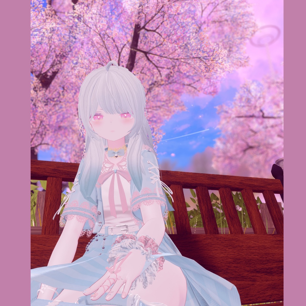 【9avatars】Belle Fleur Ribbon Long【MA対応】