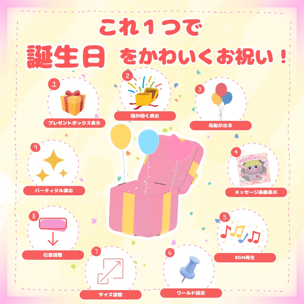 【MA対応】Surprise Birthday Box
