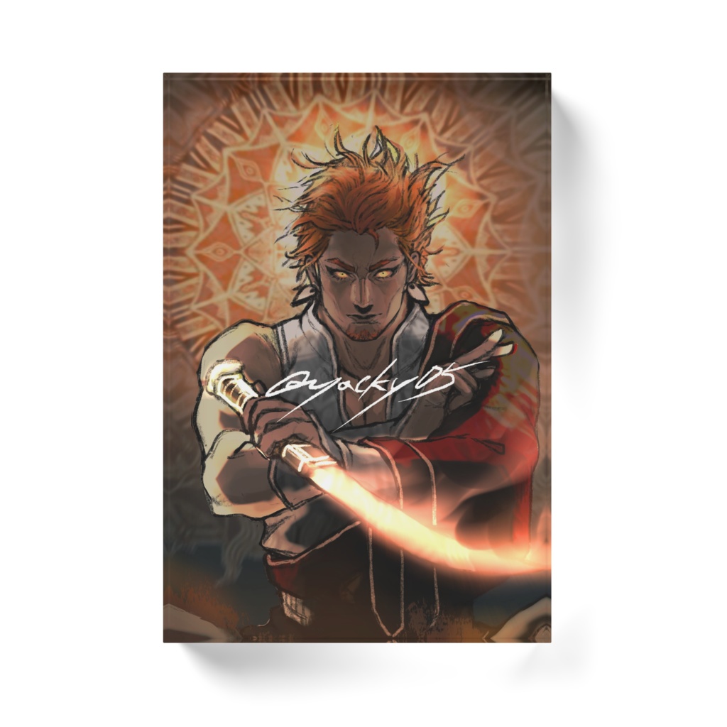 炎輪 アクリルブロック