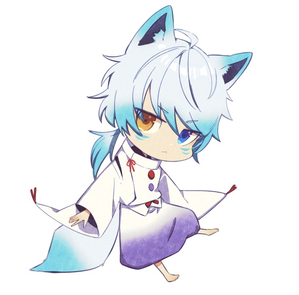 『白蛇嬢』アクリルキーホルダー