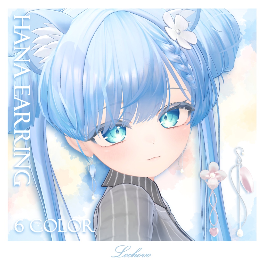 【8対応】hana earring - Moe / Kikyo / Maya / Yuni / Meiyun / Lime / Manuka / Mafuyu