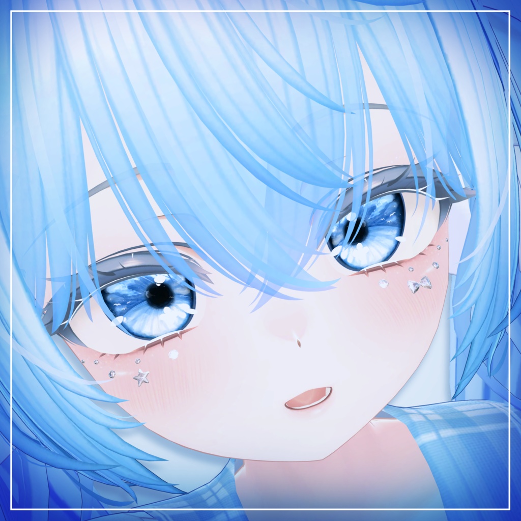 【4対応】Face rhinestone decoration - Manuka / Moe / Chiffon / Sio