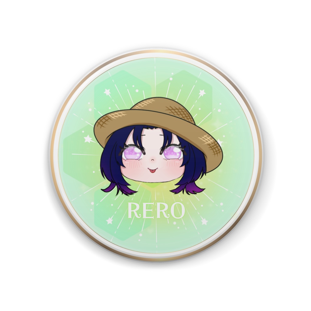 缶バッチ Summer