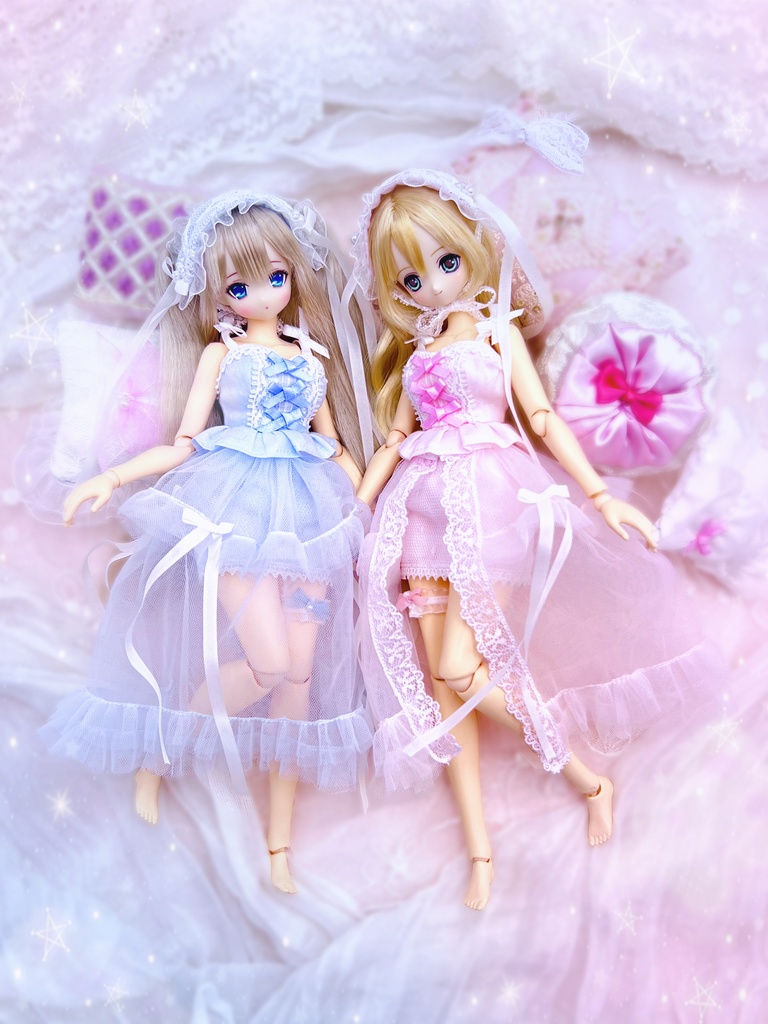 1/6ドール服 Lバスト ピュアニーモ Q'zボディ対応