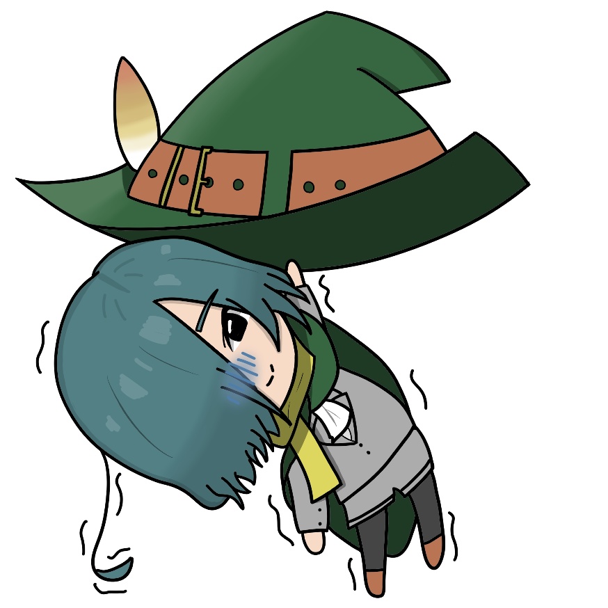  ぶらぶら詩人ちゃんアクキー(通常ver)