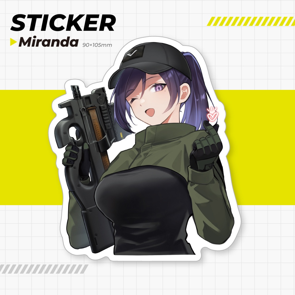 耐水ステッカー