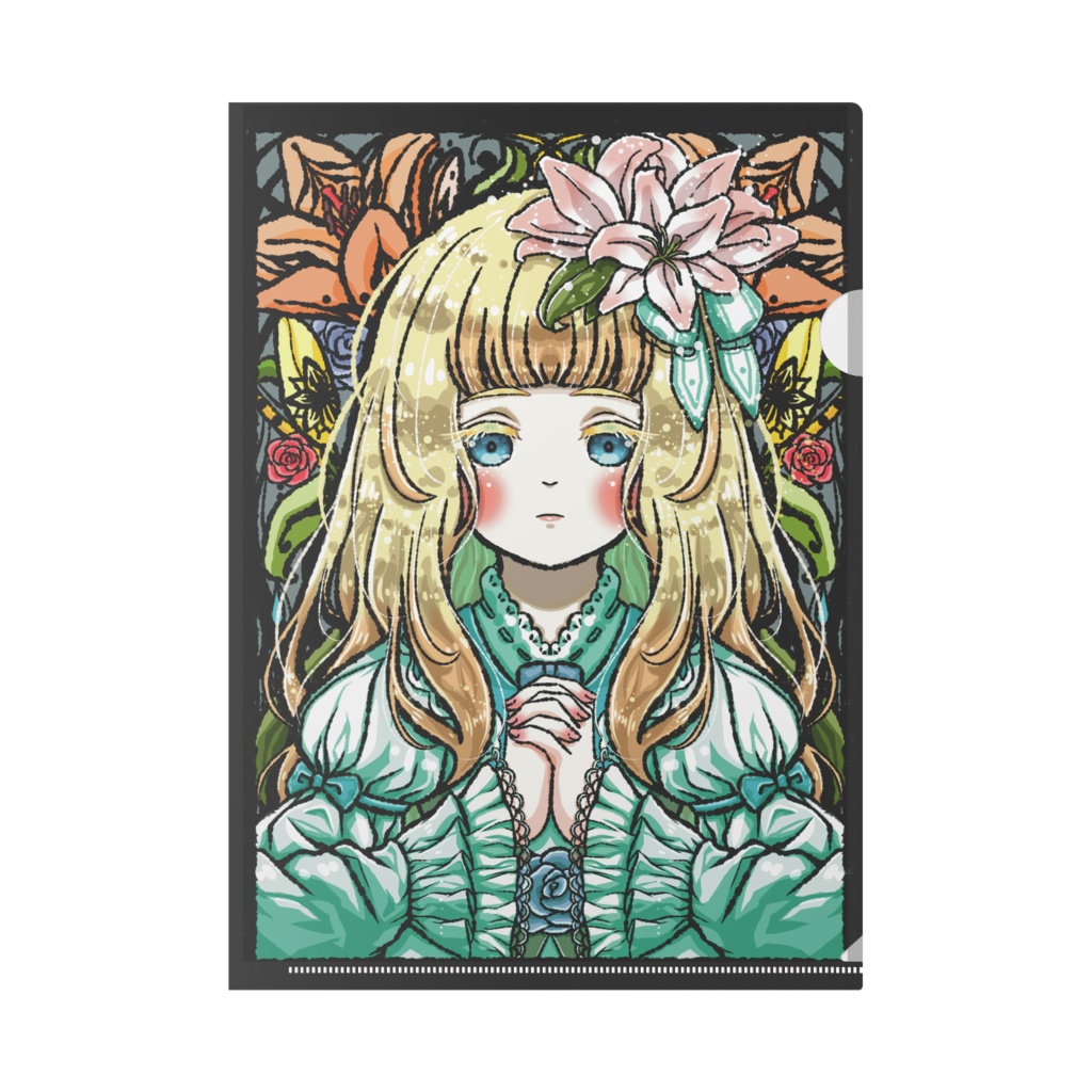 少女 A4クリアファイル